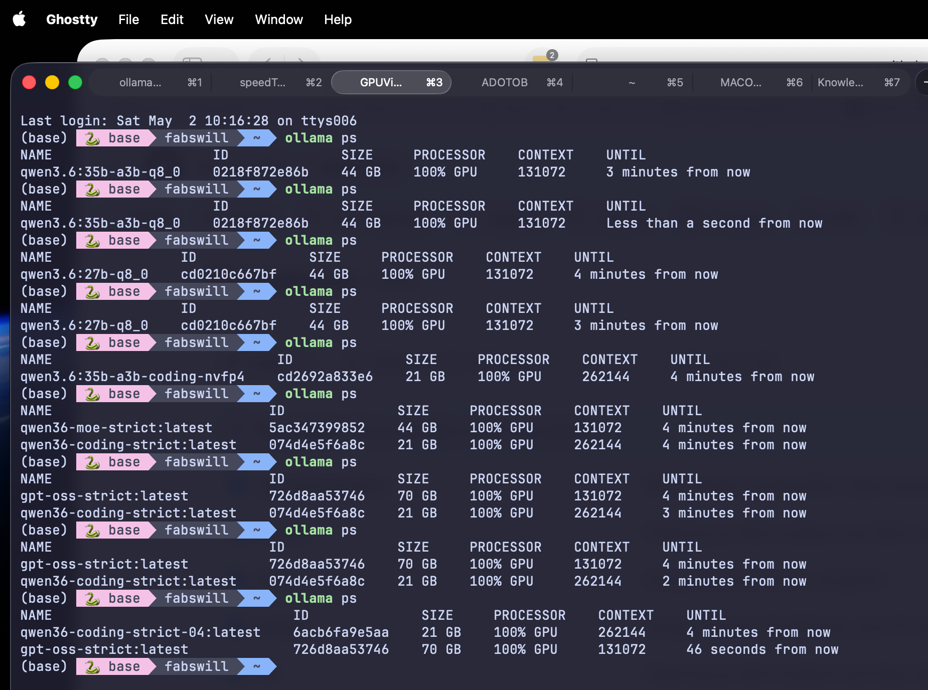 Sanity Check the GPUs